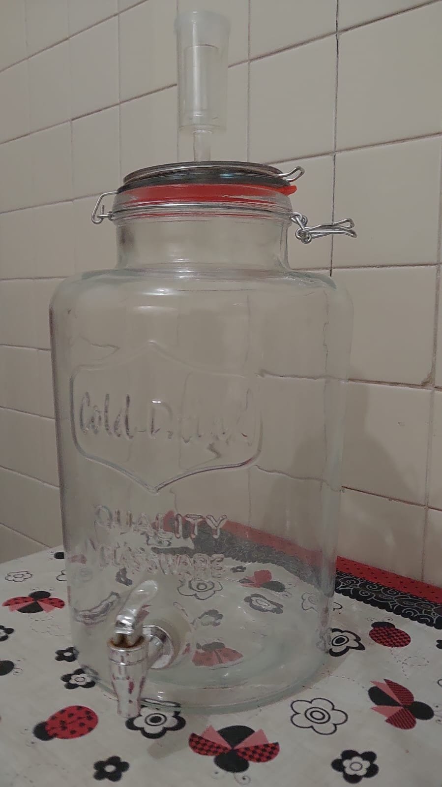 Fermentador de Vidro 8,0 Litros - Imagem 4